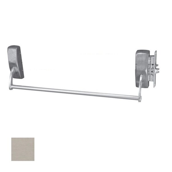 Mortise Crossbar Exit Device, Classroom, 630 Satin Stainless Steel, LHR, 36, SNB